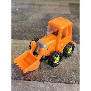 Mini bulldozer construction toy car figure